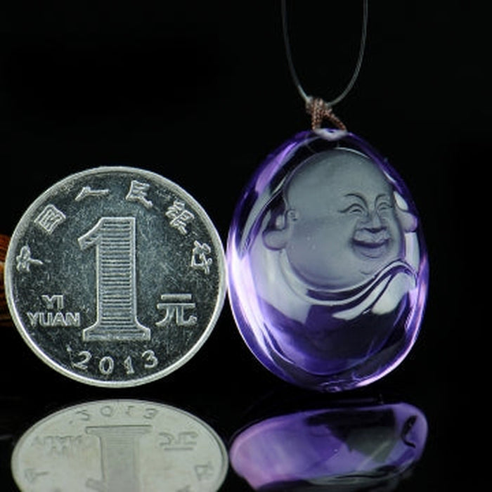 Amethyst laughing Buddha bringing blessings-ZROLMA(DZ20241010001)CM