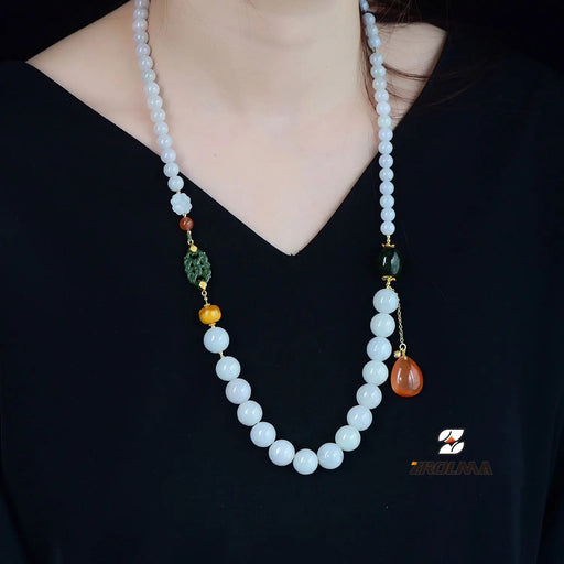 2024 New Handmade Jade Necklace 42 - ZROLMA