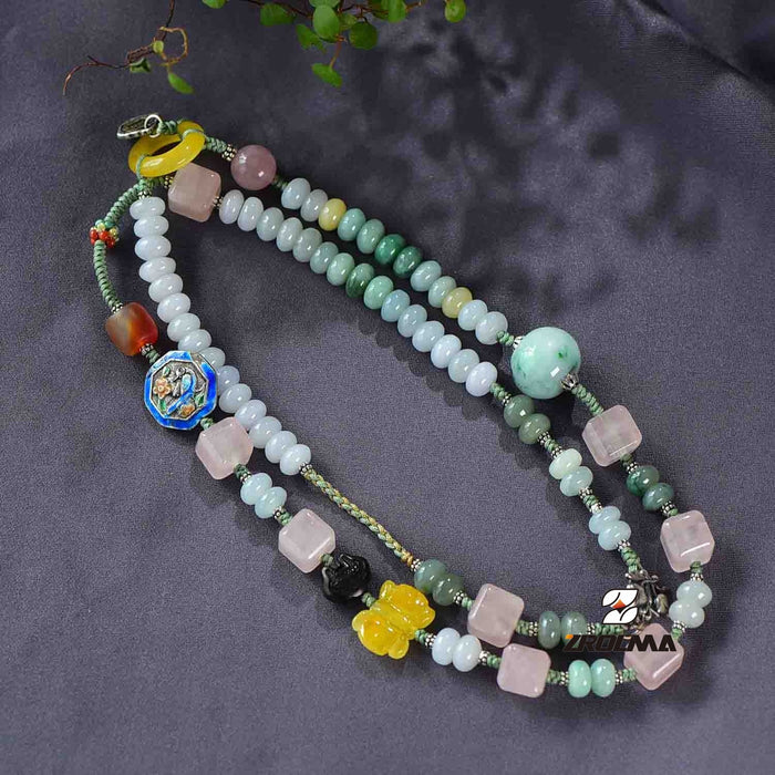 2024 New Handmade Jade Necklace 61 - ZROLMA