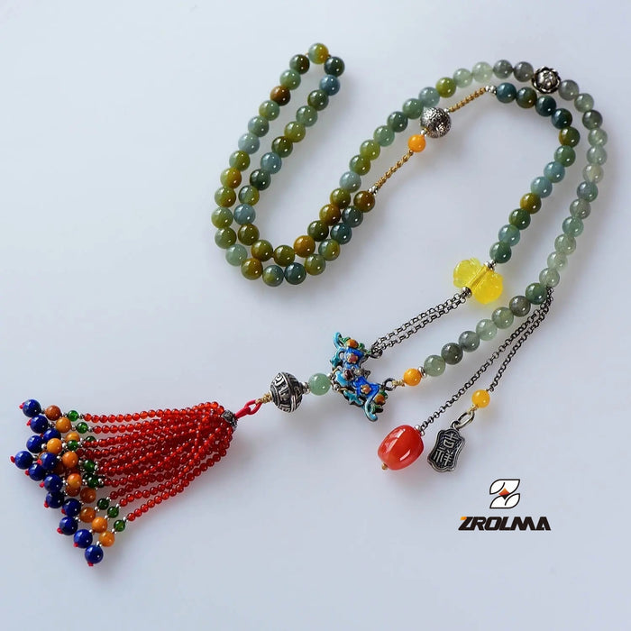 2024 New Handmade Jade Necklace 41 - ZROLMA