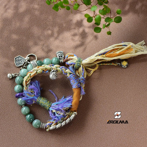 Tibetan characteristic jade bracelet 2024 - ZROLMA