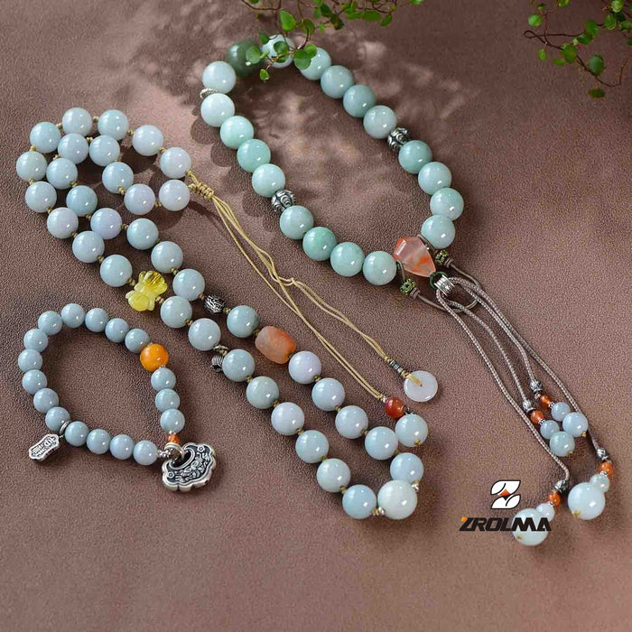 Himalayan Jade Jewelry Set - Exquisite Collection - ZROLMA