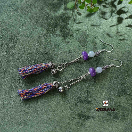 Tibetan characteristic jade Earrings 2024 18 - ZROLMA