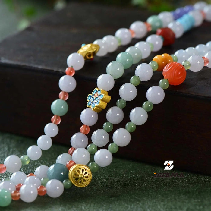 2024 New Handmade Jade Necklace 22 - ZROLMA