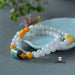 Grade A Jade Earrings and Bracelet Set-1990407 - ZROLMA