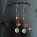 Tibetan characteristic jade Earrings 2024 30 - ZROLMA