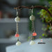 Tibetan characteristic jade Earrings 2024 31 - ZROLMA