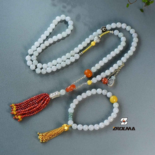 High-Quality Himalayan Jade Jewelry Set - 609992 - ZROLMA