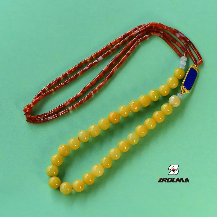 2024 New Handmade Jade Necklace 5 - ZROLMA