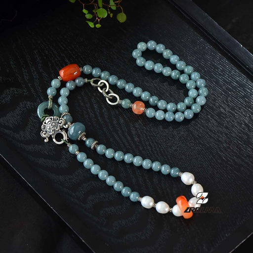 2024 New Handmade Jade Necklace 35 - ZROLMA