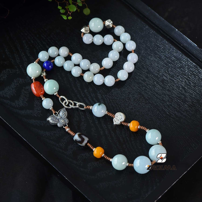 2024 New Handmade Jade Necklace 36 - ZROLMA