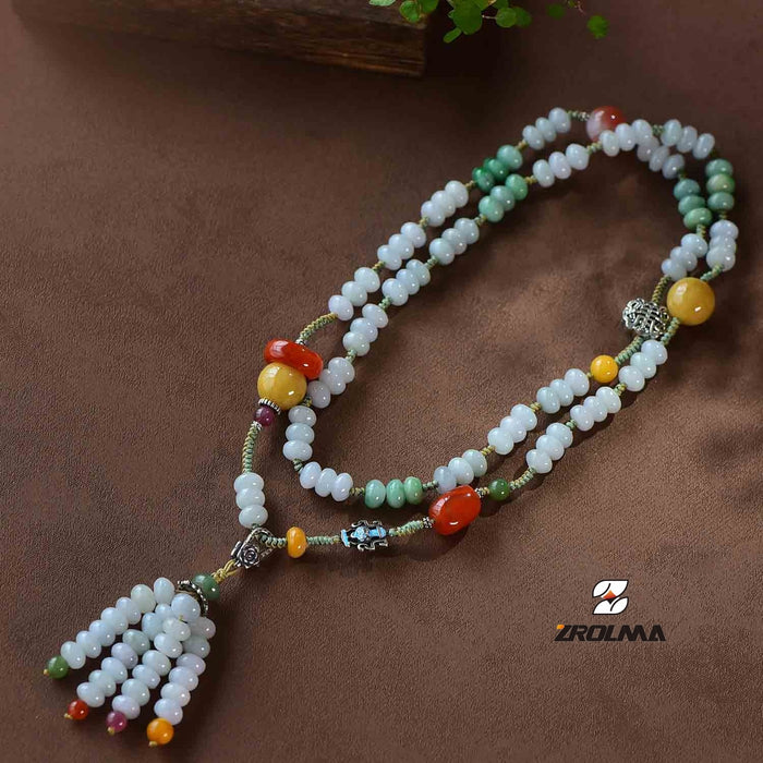 2024 New Handmade Jade Necklace 39 - ZROLMA