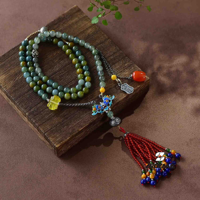 2024 New Handmade Jade Necklace 41 - ZROLMA