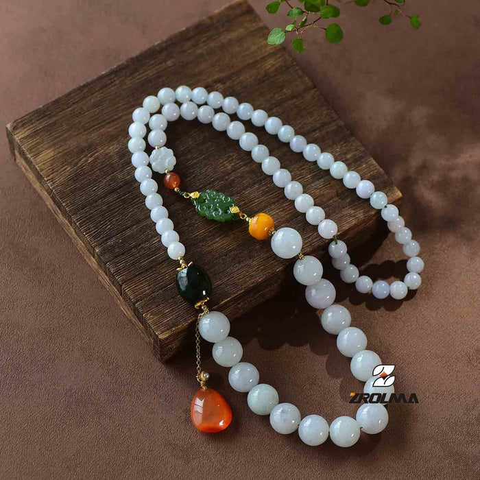 2024 New Handmade Jade Necklace 42 - ZROLMA