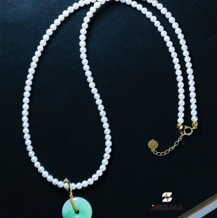 2024-108 Freshwater Pearl Necklace-1990401 - ZROLMA