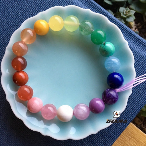 Rainbow Gemstone Bracelet-5006211 - ZROLMA