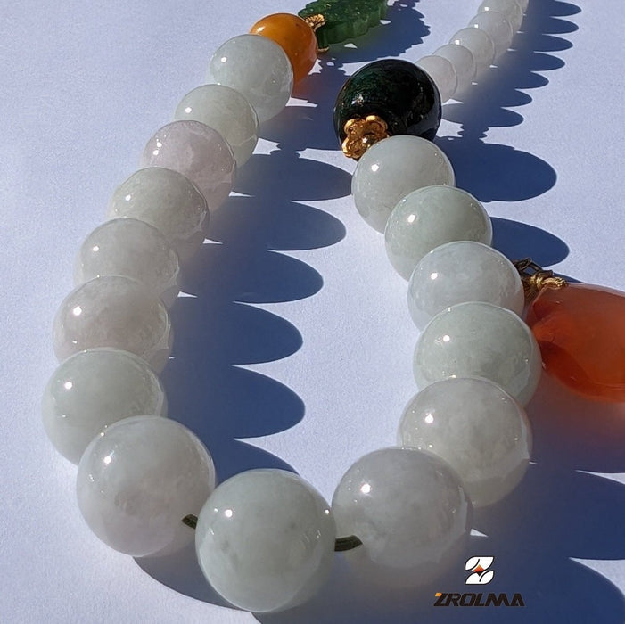 2024 New Handmade Jade Necklace 42 - ZROLMA