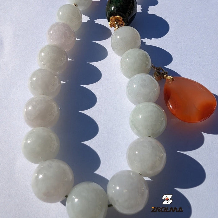 2024 New Handmade Jade Necklace 42 - ZROLMA