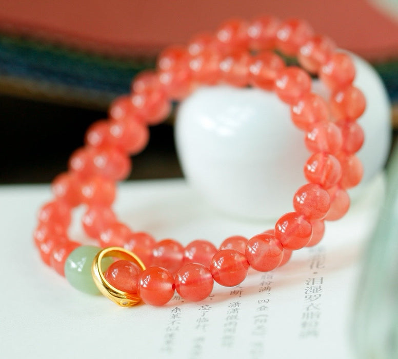 South red agate bracelet-ZROLMA(SC2024921001)