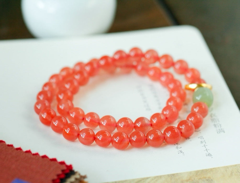 South red agate bracelet-ZROLMA(SC2024921001)