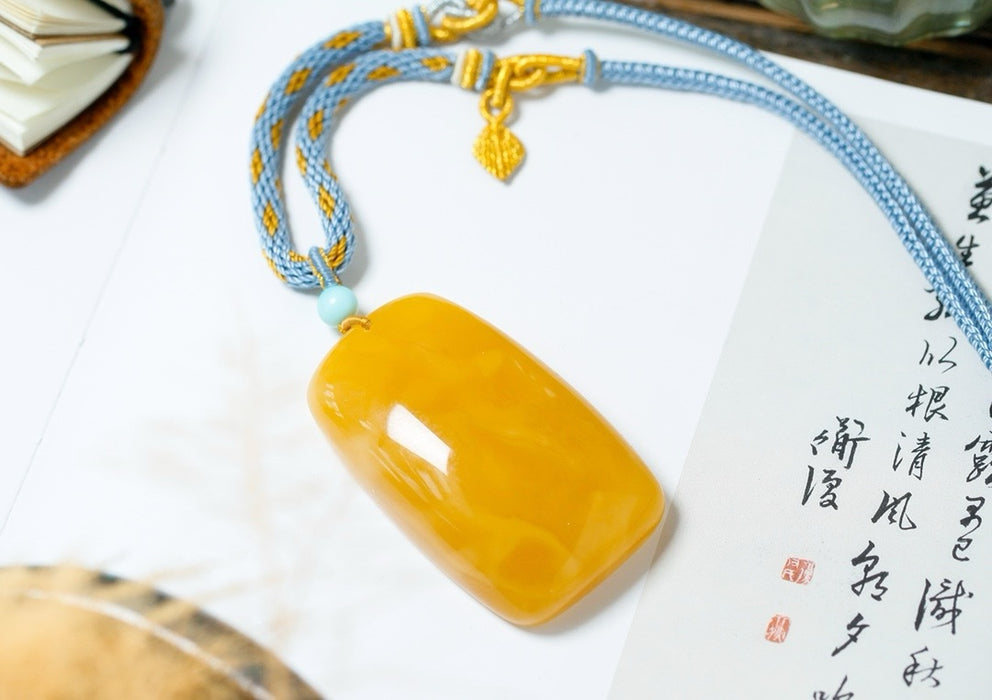 Beeswax plain pendant-ZROLMA(DZ22024920001)