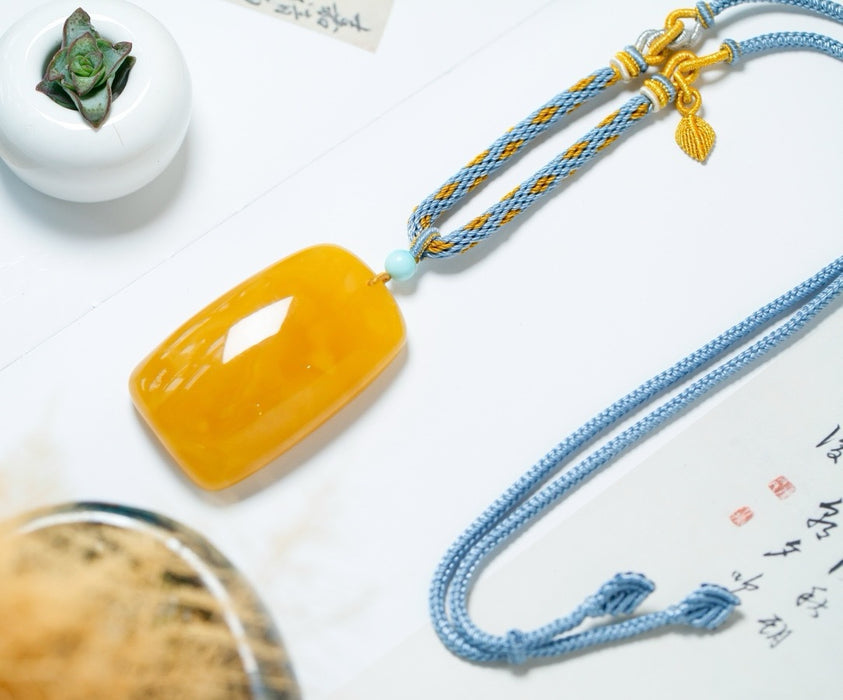 Beeswax plain pendant-ZROLMA(DZ22024920001)