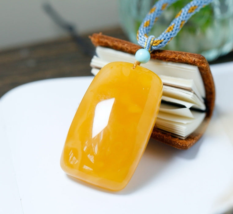 Beeswax plain pendant-ZROLMA(DZ22024920001)