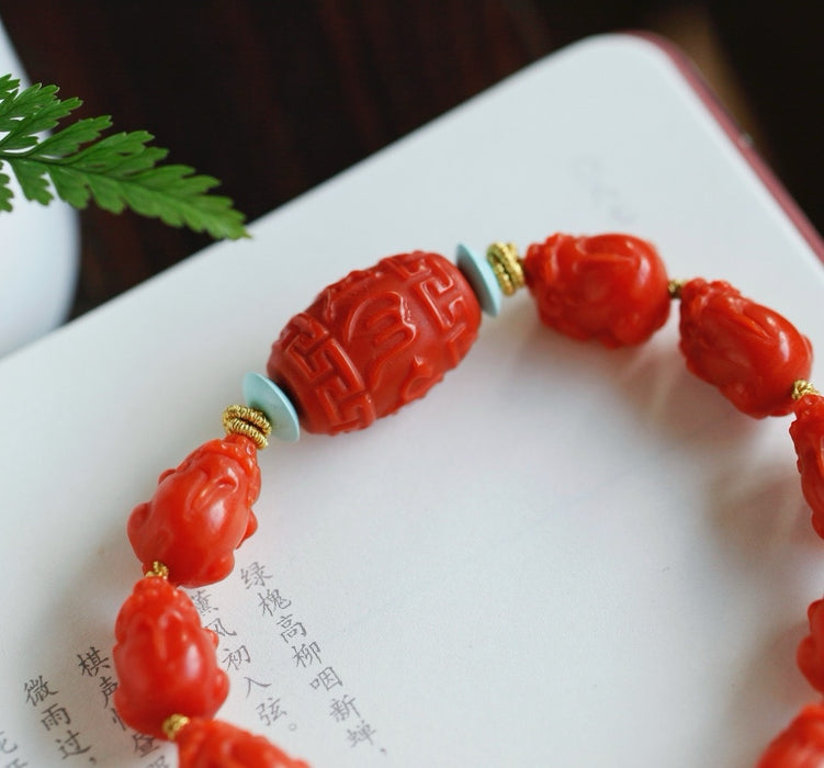 Southern red agate bracelet-ZROLMA(SC2024919001)