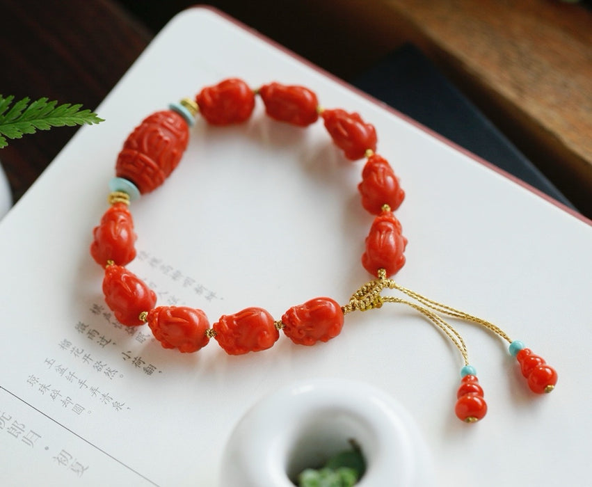 Southern red agate bracelet-ZROLMA(SC2024919001)