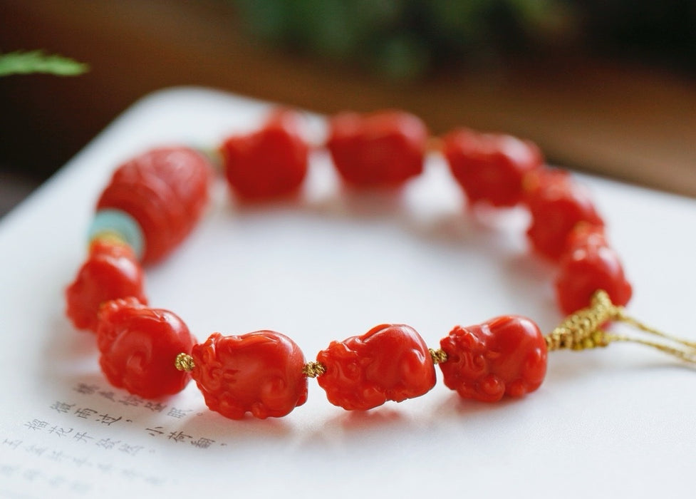 Southern red agate bracelet-ZROLMA(SC2024919001)