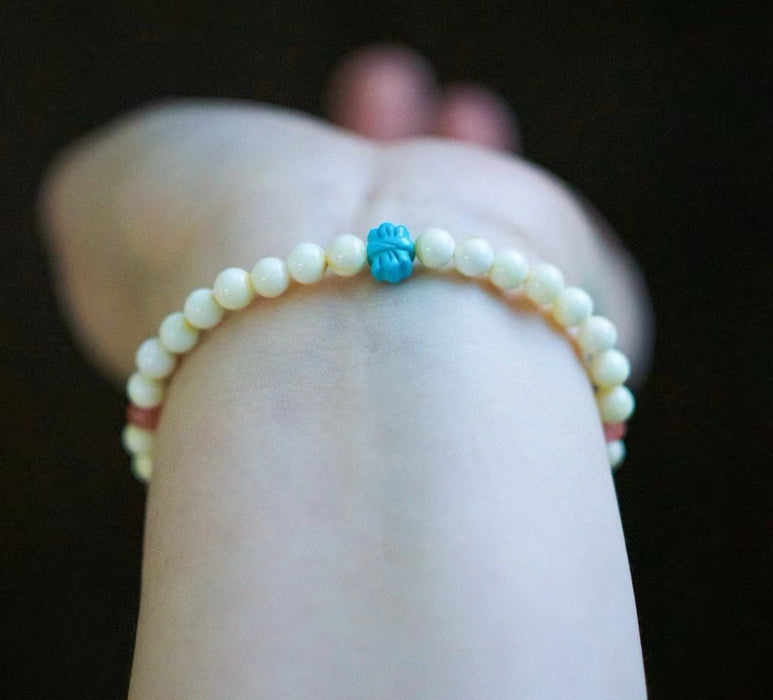 Pulsera de ámbar blanco natural - ZROLMA (SC2024924001)