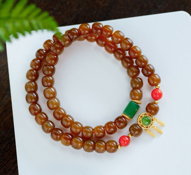 Hetian jade Qiemo sugar jade bracelet.-ZROLMA(SC2024921001)