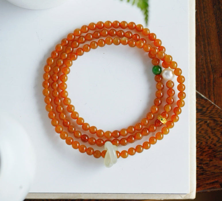 Hetian jade beaded necklace-ZROLMA(ZC2024921001)