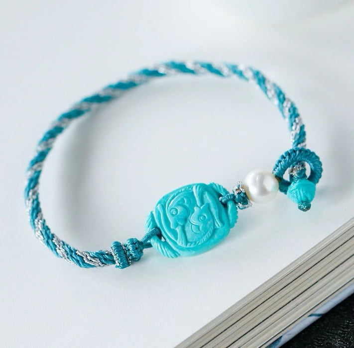 Natural turquoise bracelet-ZROLMA(SC2024925001)