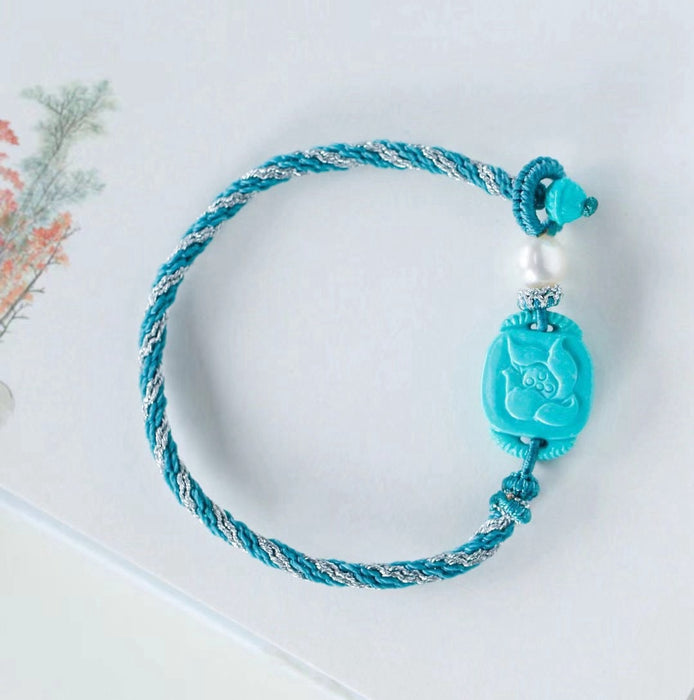 Natural turquoise bracelet-ZROLMA(SC2024925001)