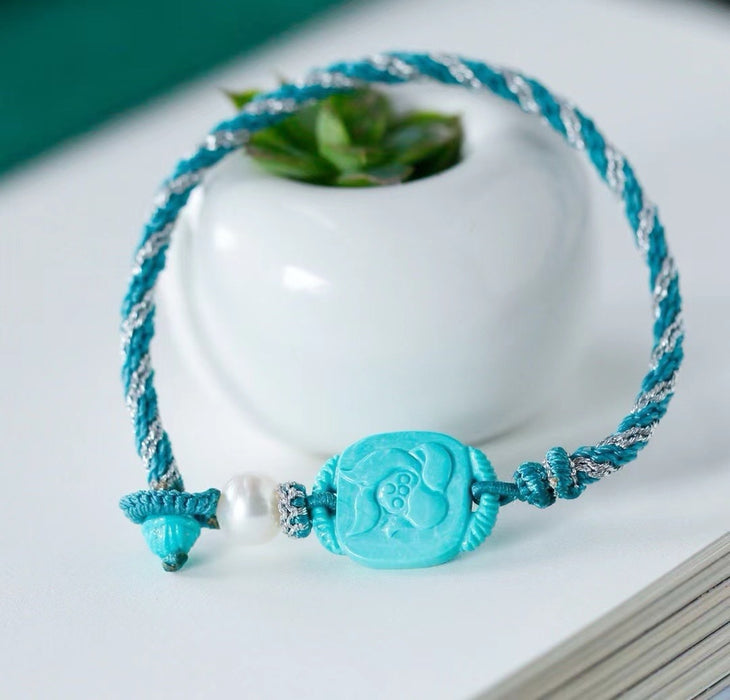 Natural turquoise bracelet-ZROLMA(SC2024925001)