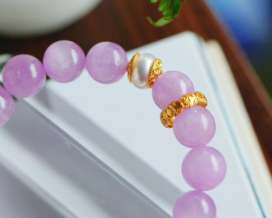 Cat's eye purple lepidolite bracelet-ZROLMA(SC2024920001)