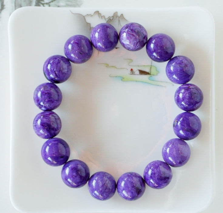 Amethyst bead bracelet-ZROLMA(SC2024924001)