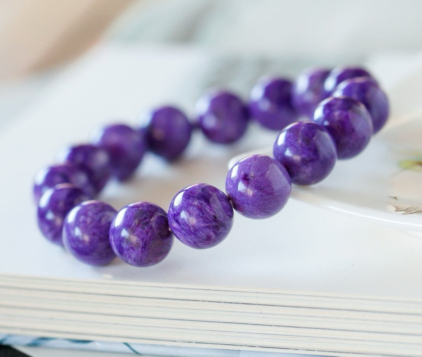 Amethyst bead bracelet-ZROLMA(SC2024924001)