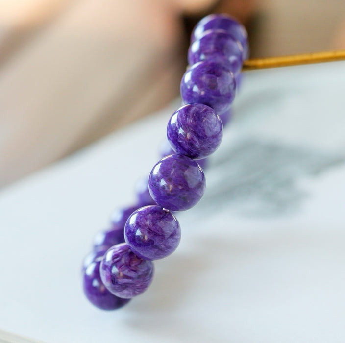 Amethyst bead bracelet-ZROLMA(SC2024924001)