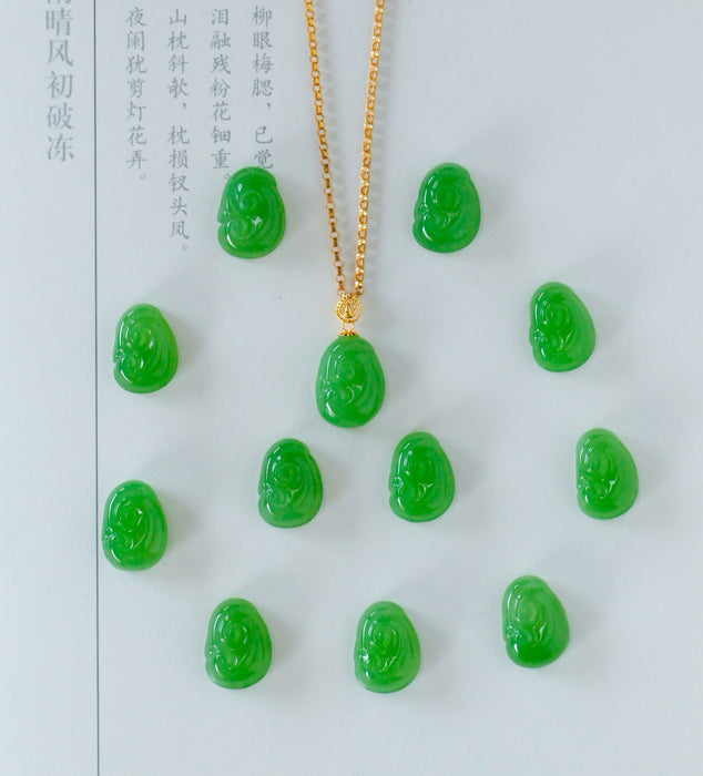 Apple green jasper ruyi-ZROLMA(DZ2024923001)