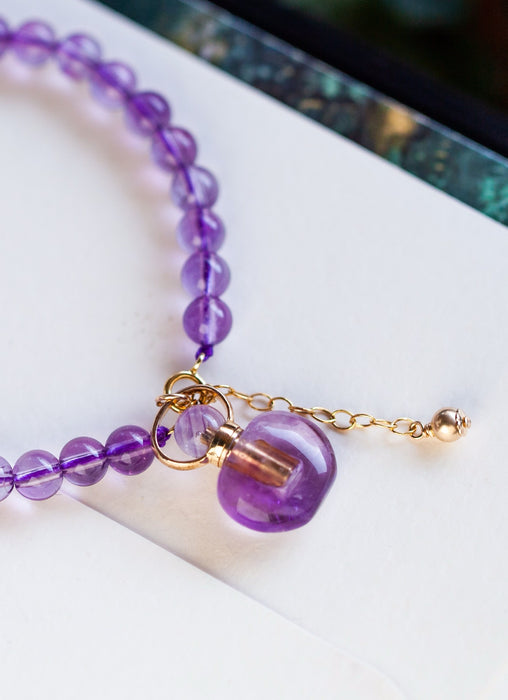 Amethyst bracelet-ZROLMA(SC2024919001)