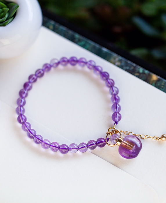 Amethyst bracelet-ZROLMA(SC2024919001)