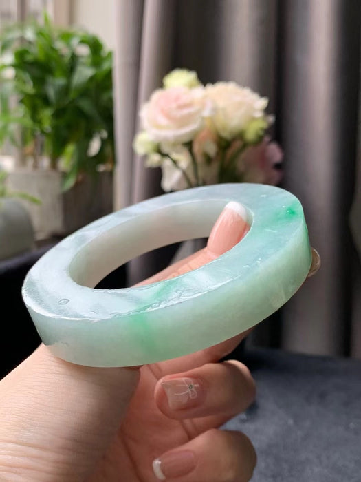 Pulsera flotante de hielo verde en blanco - ZROLMA (SZ2024923001)