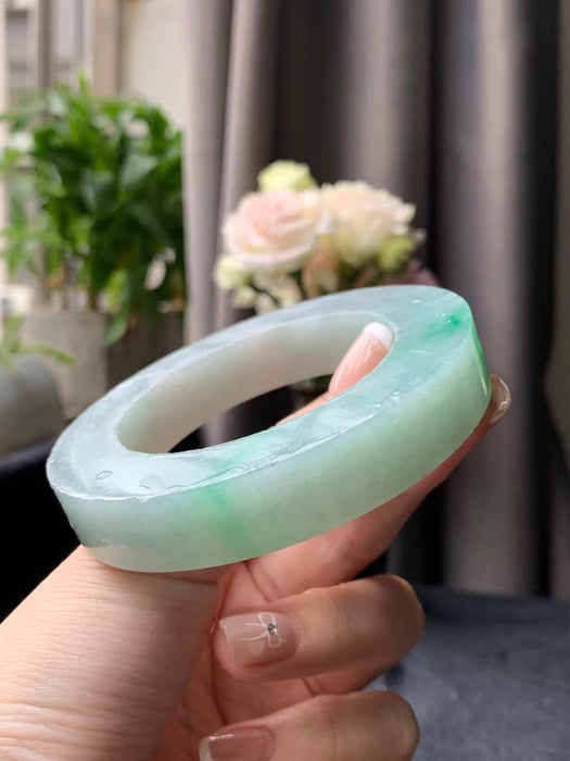 Pulsera flotante de hielo verde en blanco - ZROLMA (SZ2024923001)