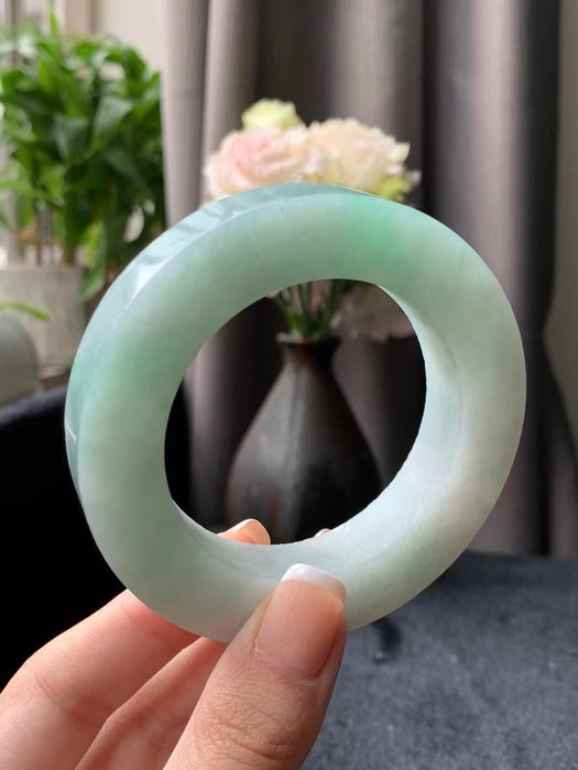 Pulsera flotante de hielo verde en blanco - ZROLMA (SZ2024923001)