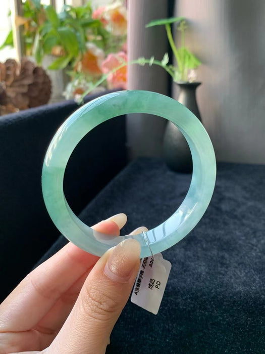 Ice sweet green jadeite bracelet-ZROLMA(SZ2024924001)