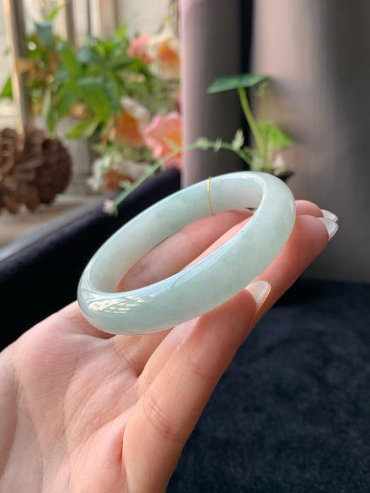 Ice-clear base jadeite bracelet-ZROLMA(SZ2024924001)