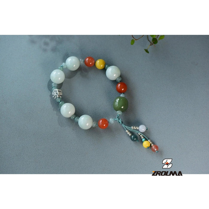 Tibetan Cultural Jade Jewelry Set - ZROLMA